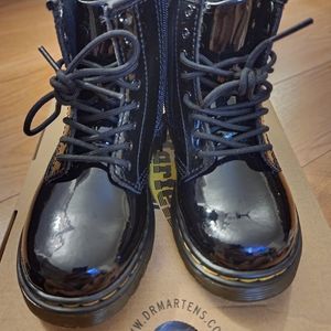 Dr. Martens Leather Lampner Boots